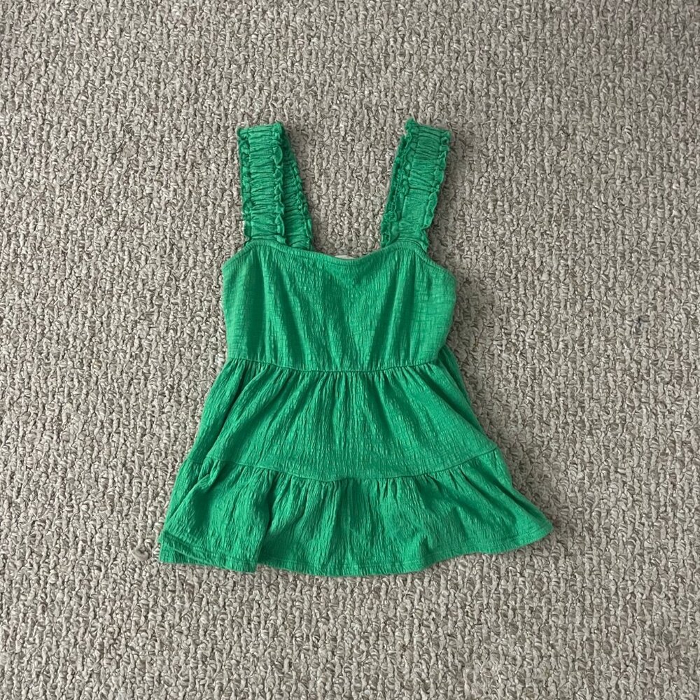 Altar'd State Kelly Tiered Tank Top